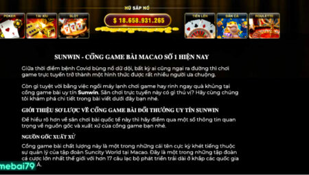 Macao Club – Đẳng cấp sòng bài quốc tế chuẩn 5 sao