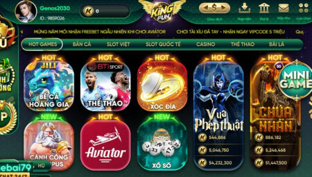 King Fun – Cổng game đánh bài đổi thưởng chuẩn quốc tế 2025
