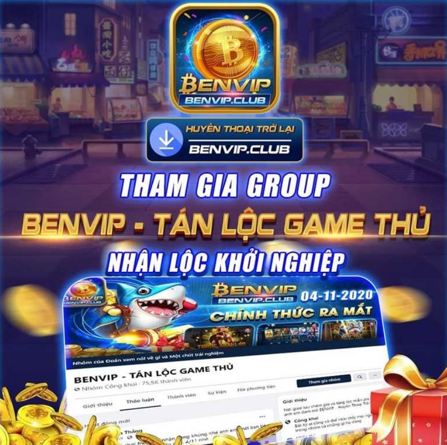 Muôn vàn sự kiện tặng Giftcode Benvip club hiện đang được tổ chức