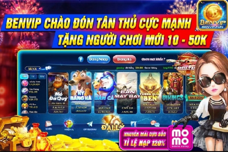 Benvip club đem đến rất nhiều sự kiện tặng quà giá trị cho game thủ