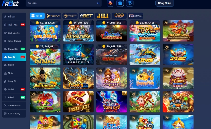 Giới thiệu game bắn cá đổi thưởng cực hấp dẫn Fabet