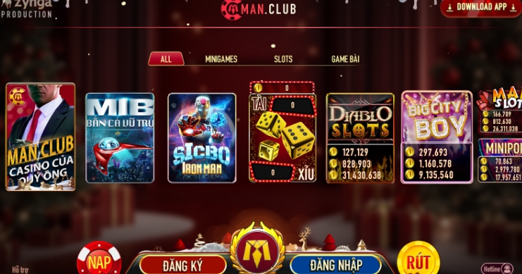 Cổng game man club