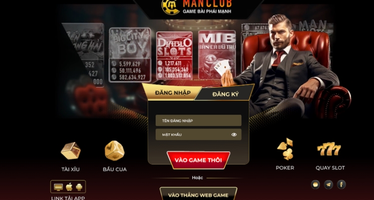 Đăng ký chơi game bắn cá Man Club đơn giản