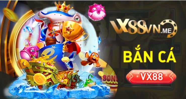 Tựa game Vua săn cá hấp dẫn thuộc kho game Bắn cá Vx88