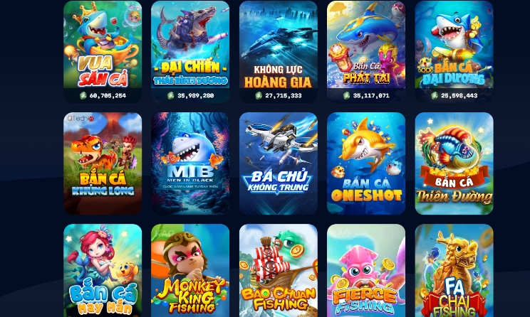 Hình thức bắn cá giải trí Fa fish hunter